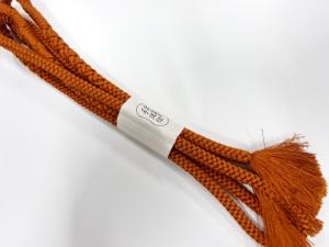 未使用品　正絹　手組帯締め